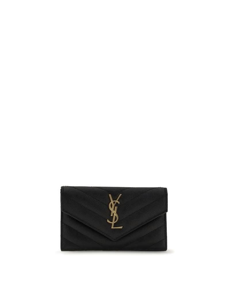 Saint Laurent Black Wallet Glam Steals