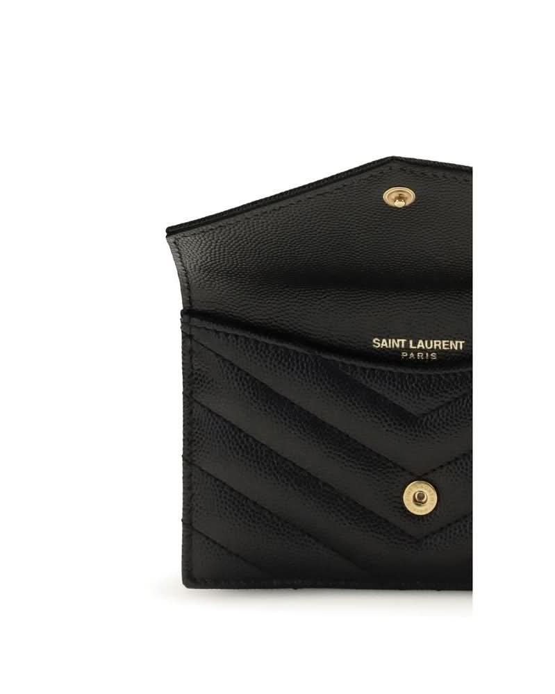 Saint Laurent Black Wallet Glam Steals