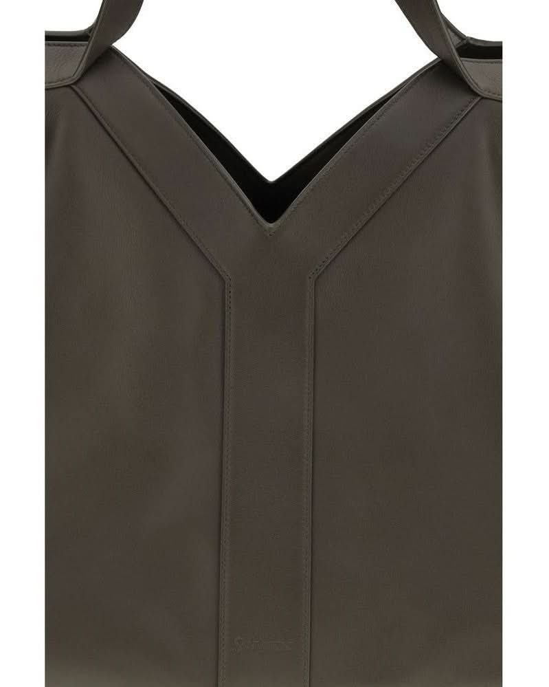 Saint Laurent Calf Leather Bos Taurus Shoulder Bag