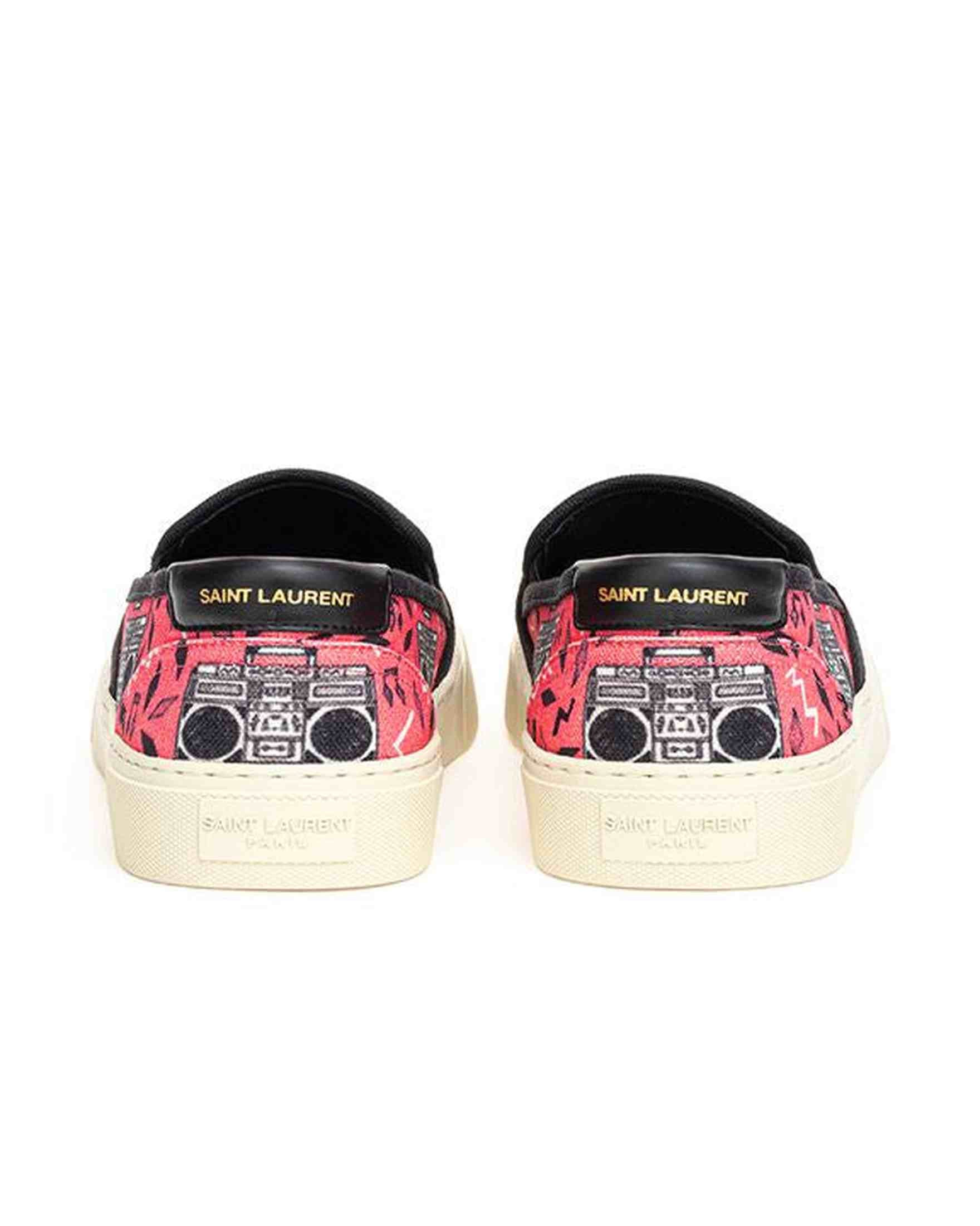 Saint Laurent Cotton Pink Sneaker Glam Steals
