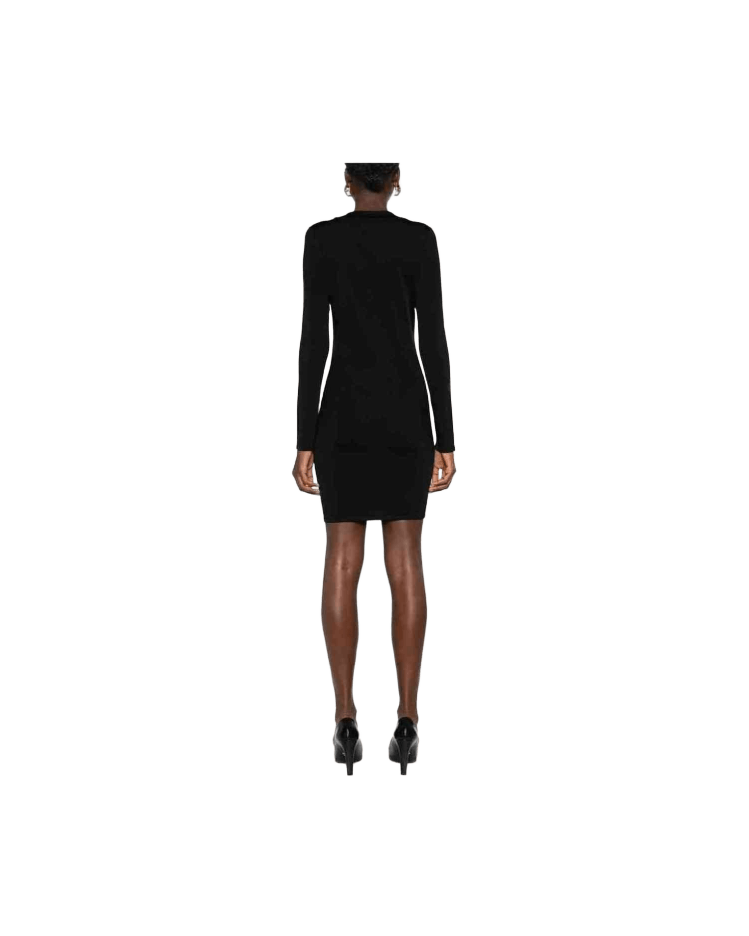 Saint Laurent Décolleté Mini Dress Dresses