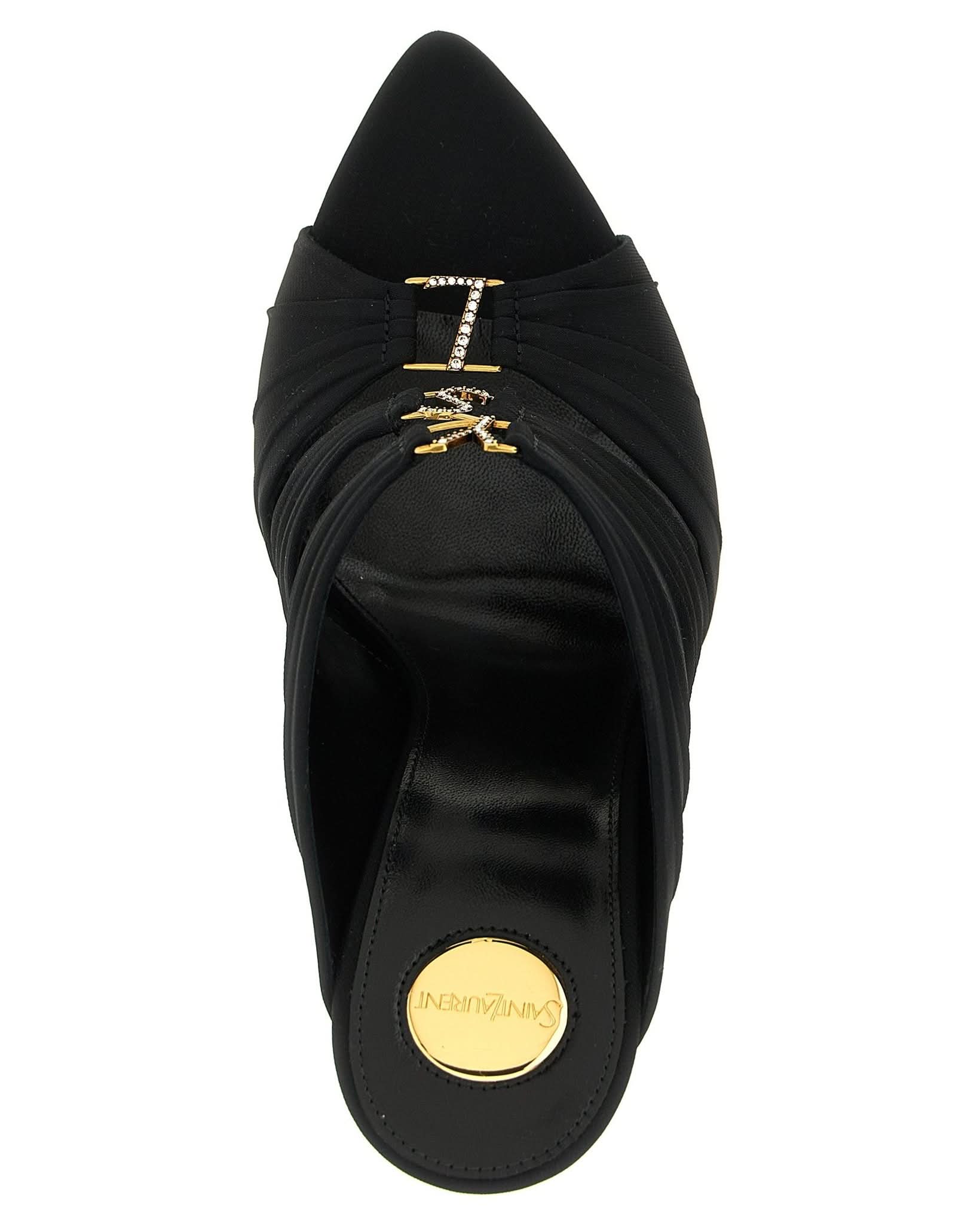 Saint Laurent Emilie Mules Glam Steals