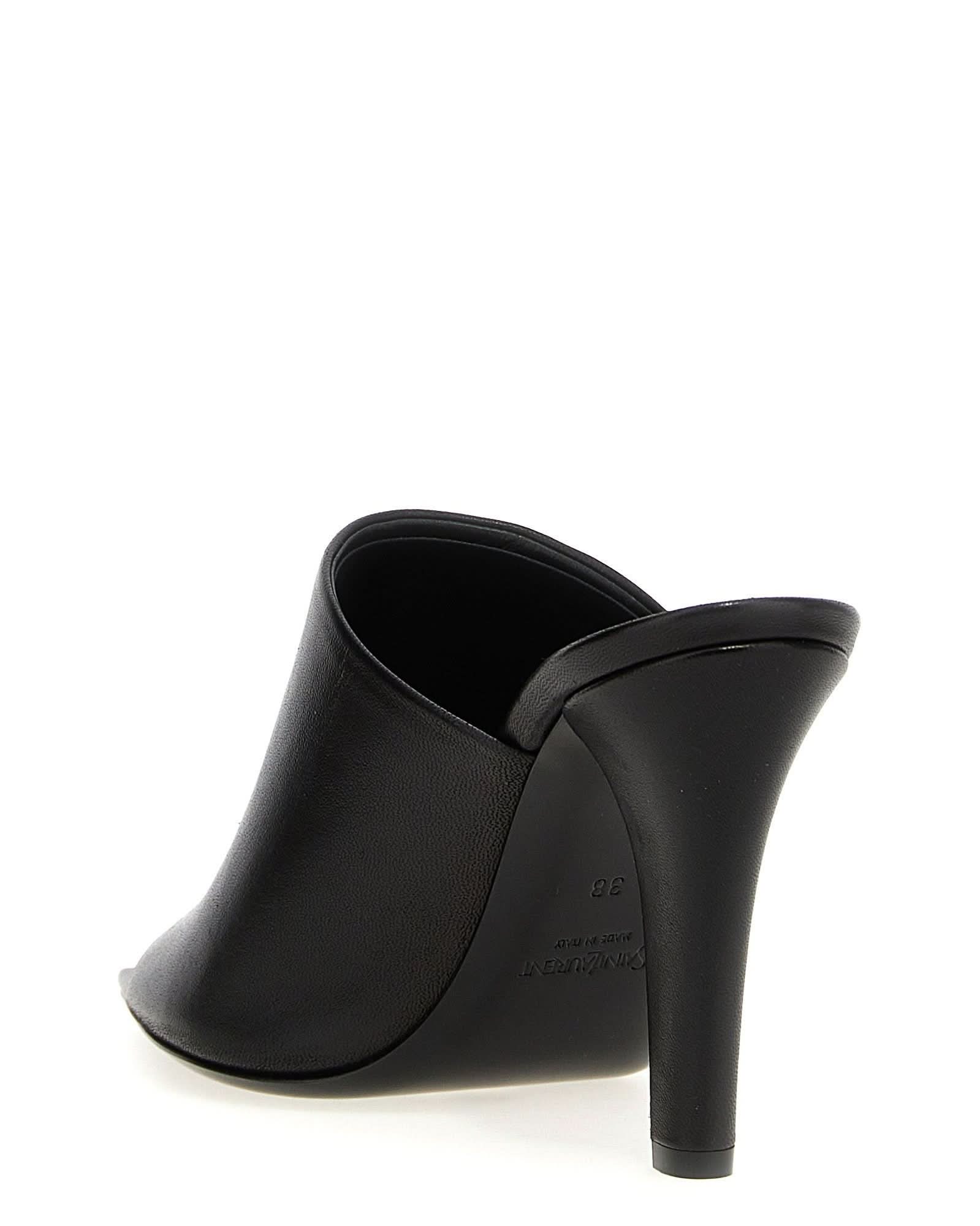 Saint Laurent Jill Mules Glam Steals