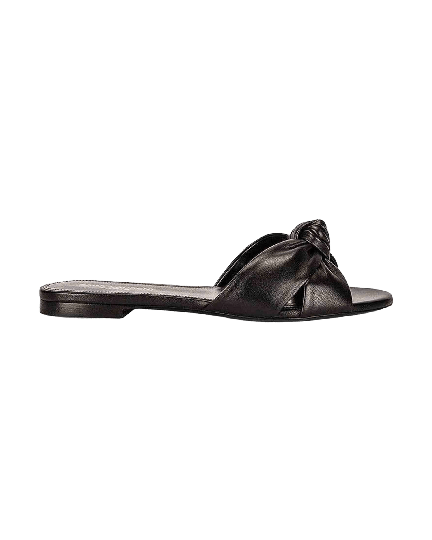 Saint Laurent Leather Slides Glam Steals