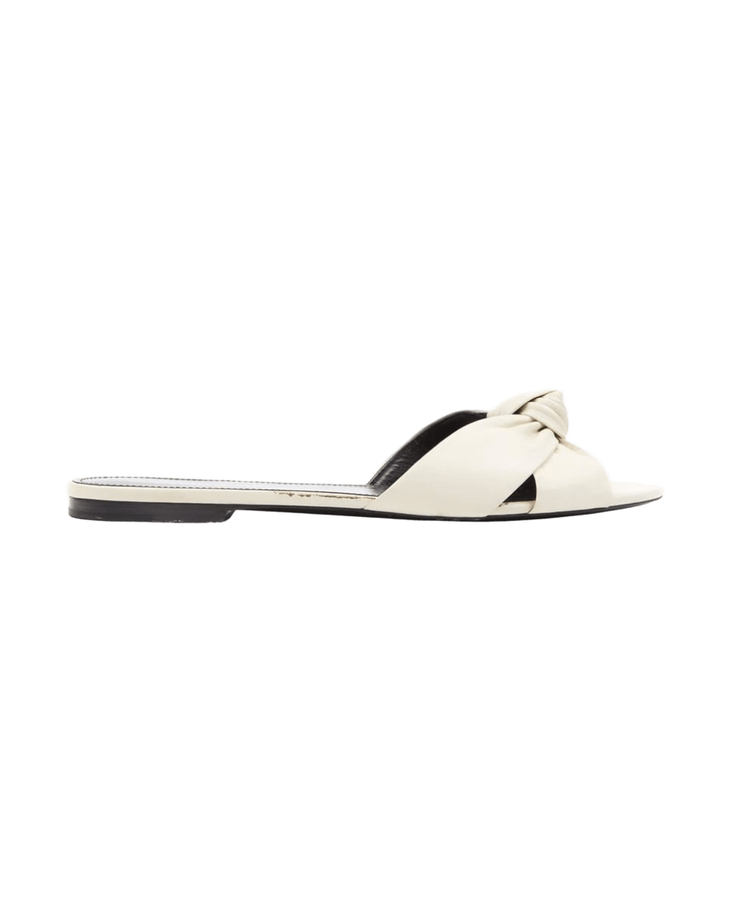 Saint Laurent Leather Slides Glam Steals