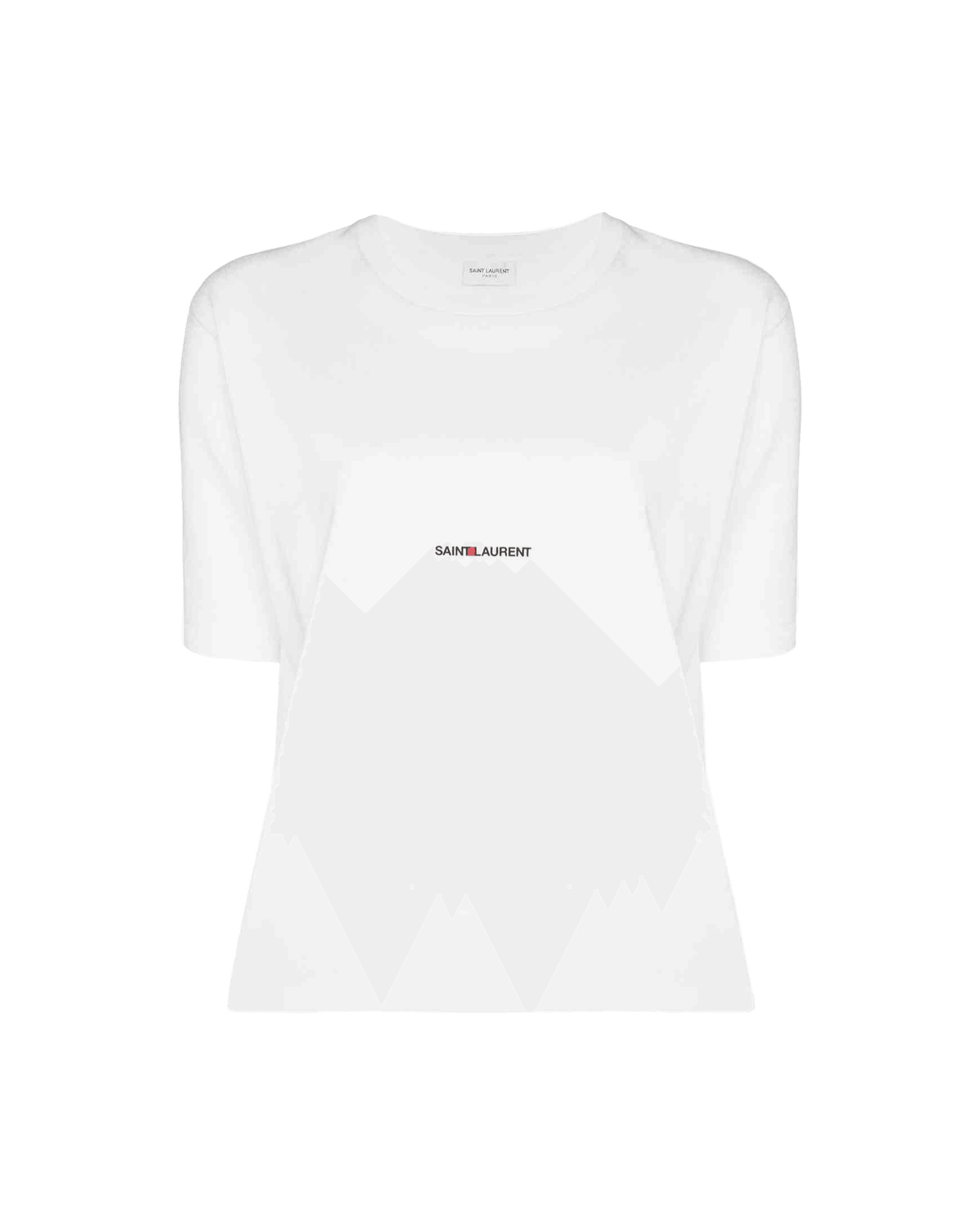 Saint Laurent Logo Print T-Shirt Glam Steals