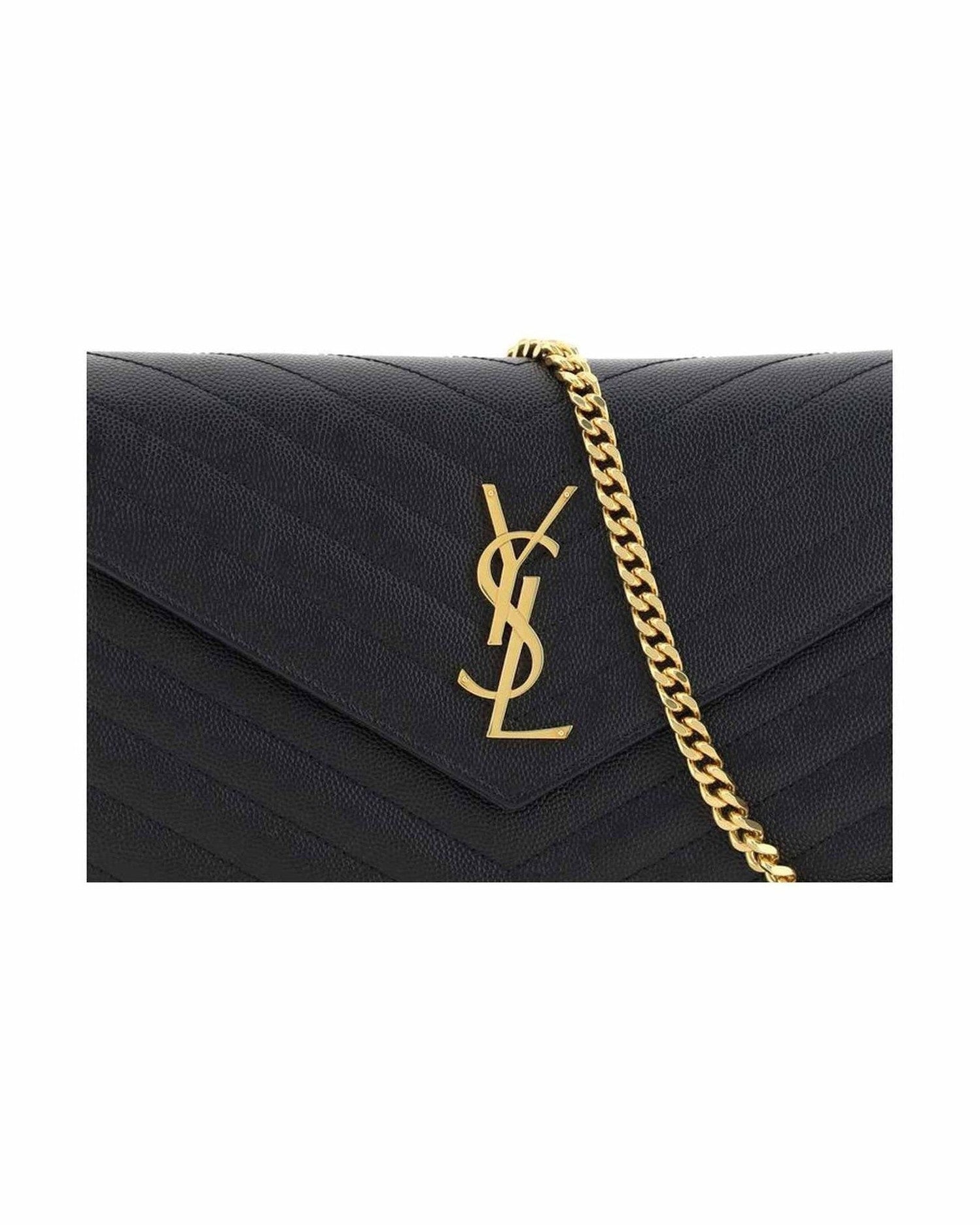 Saint Laurent Logoed Shoulder Bag Glam Steals