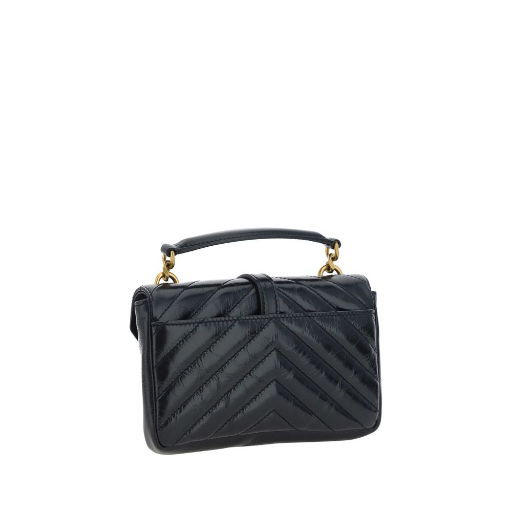 Saint Laurent Logoed Shoulder Bag Glam Steals