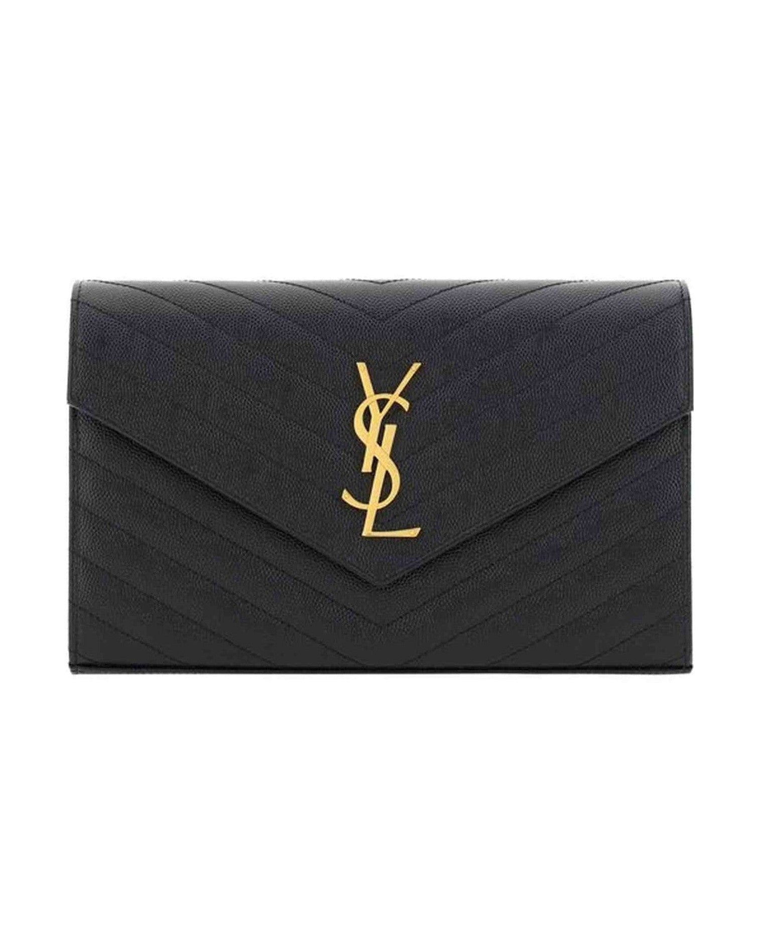 Saint Laurent Logoed Shoulder Bag Glam Steals