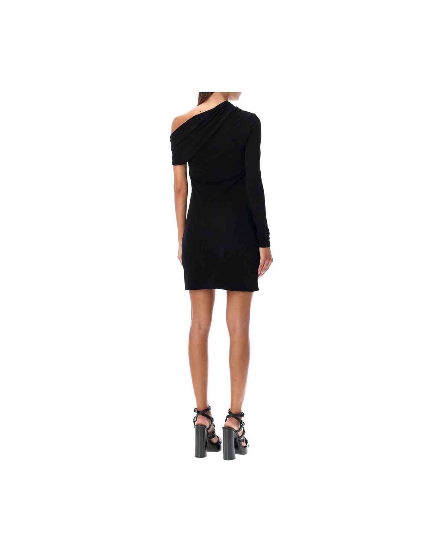 Saint Laurent One Sleeve Dress Glam Steals