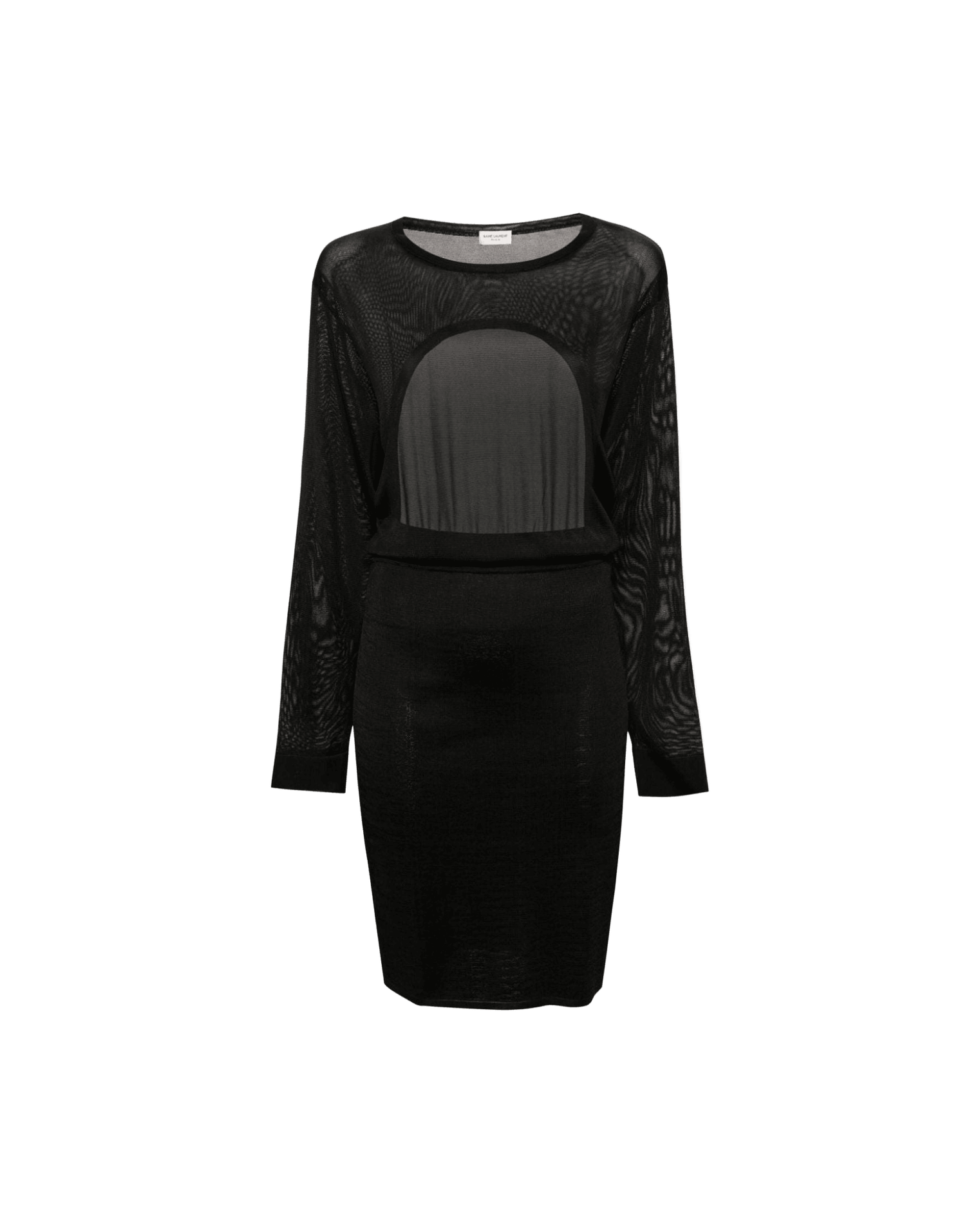 Saint Laurent Open Back Knitted Dress Glam Steals