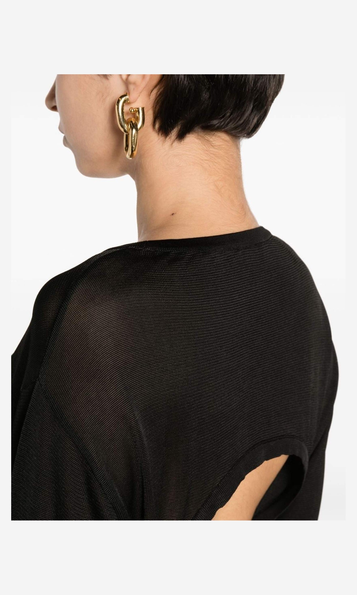 Saint Laurent Open Back Knitted Dress Glam Steals