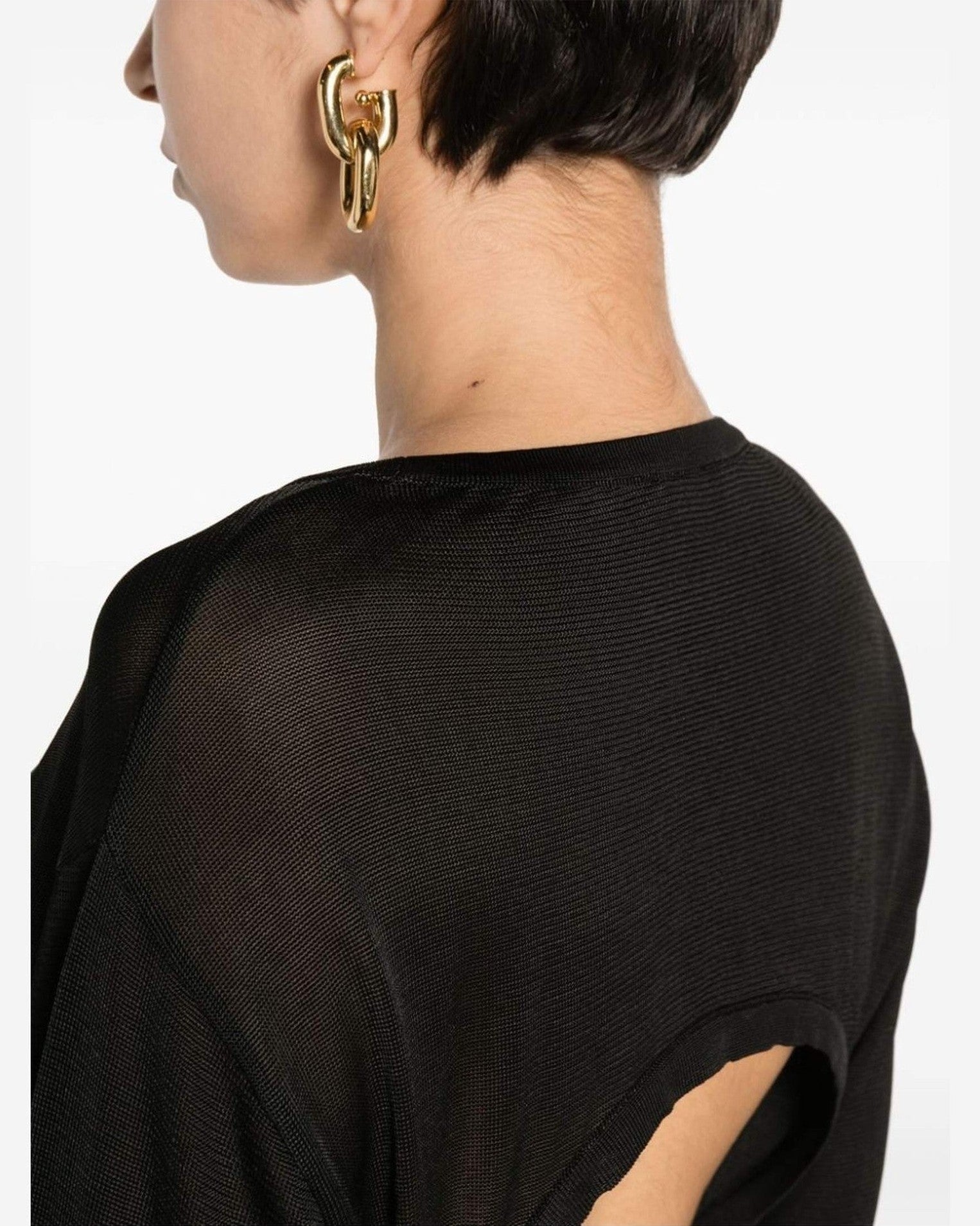 Saint Laurent Open Back Knitted Dress Glam Steals