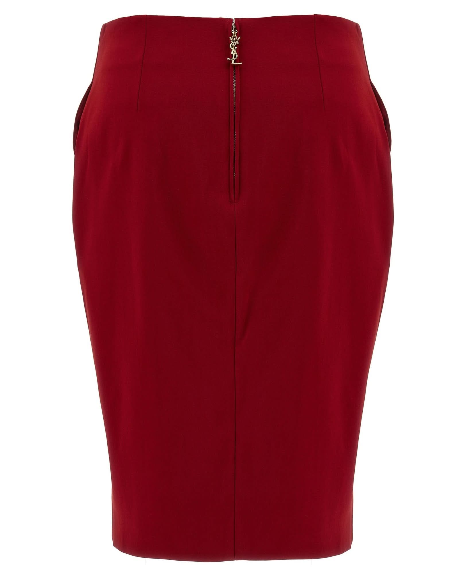 Saint Laurent Pencil Skirt Glam Steals