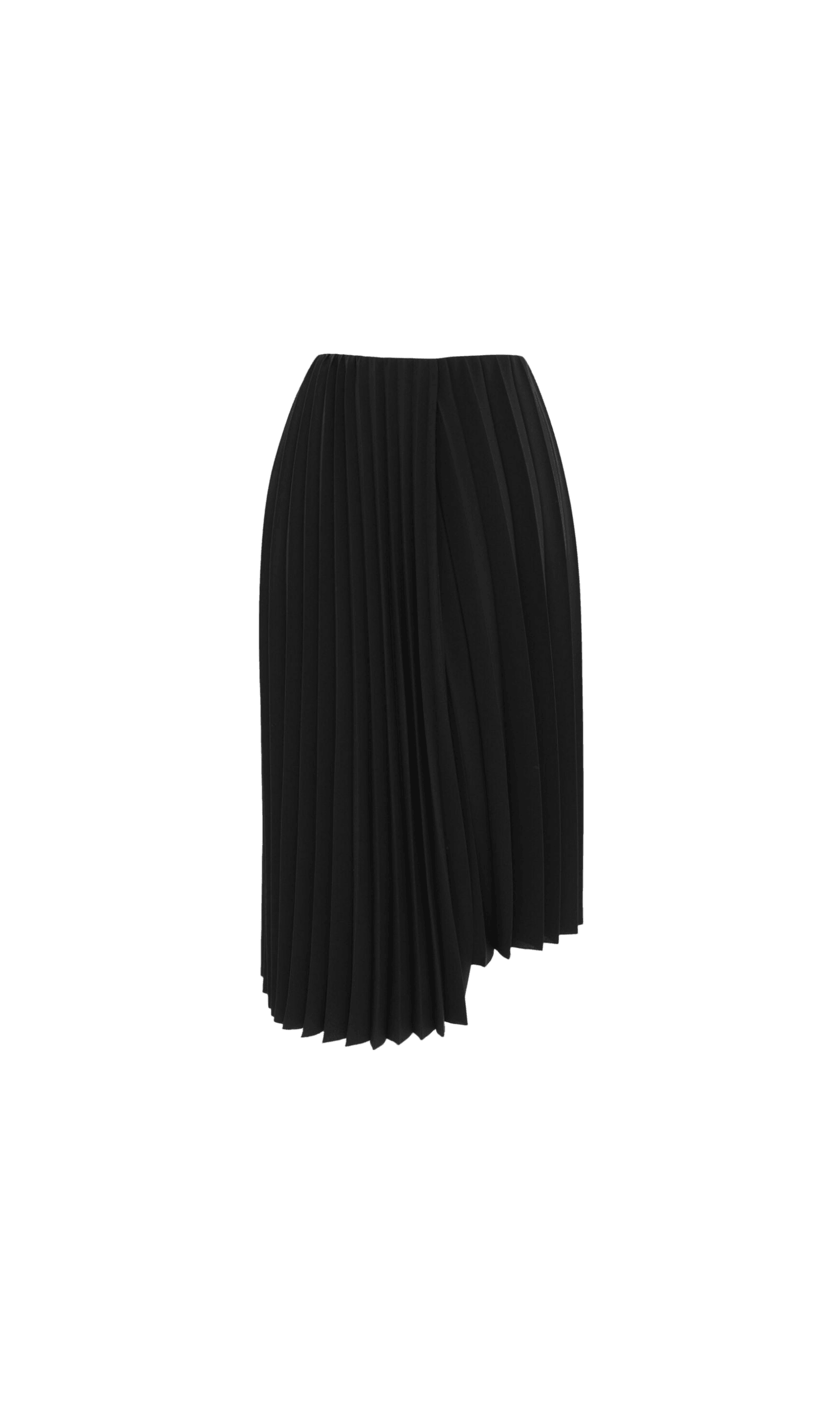 Saint Laurent Pleated Midi Skirt Glam Steals