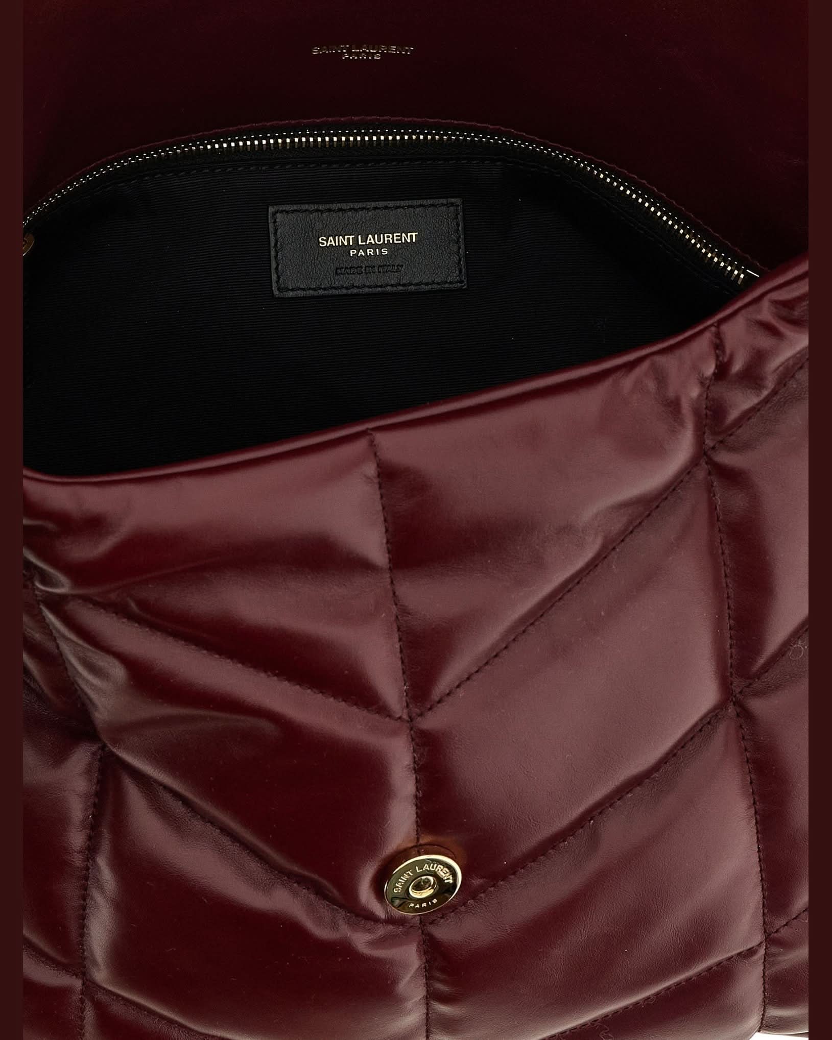 Saint Laurent Puffer Shoulder Bag Glam Steals