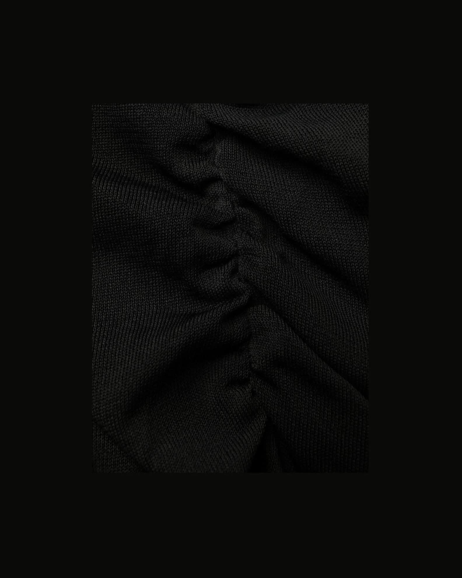 Saint Laurent Semi Sheer One Sleeve Long Dress Dresses