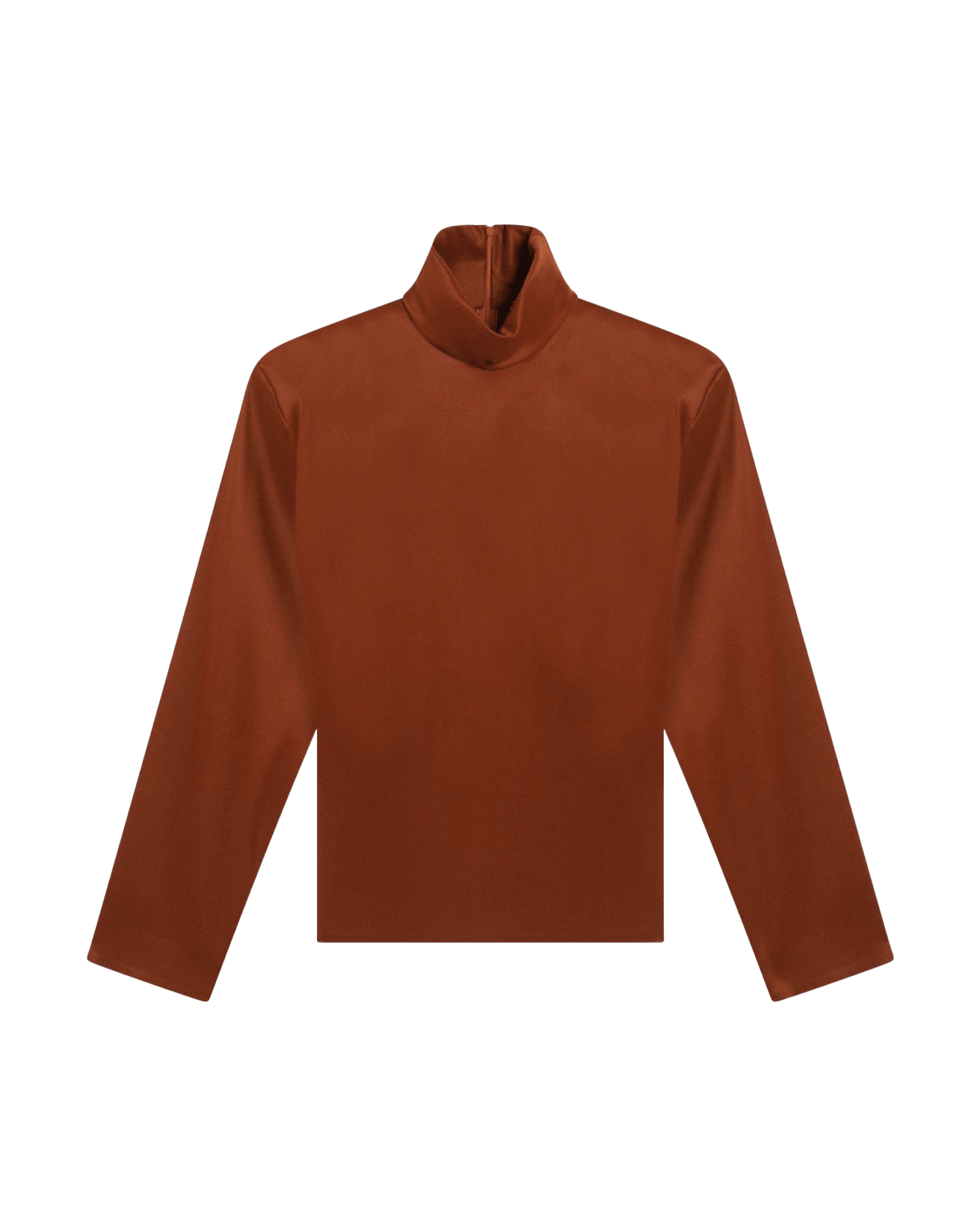 Saint Laurent Silk Caramel Blend Blouse Glam Steals