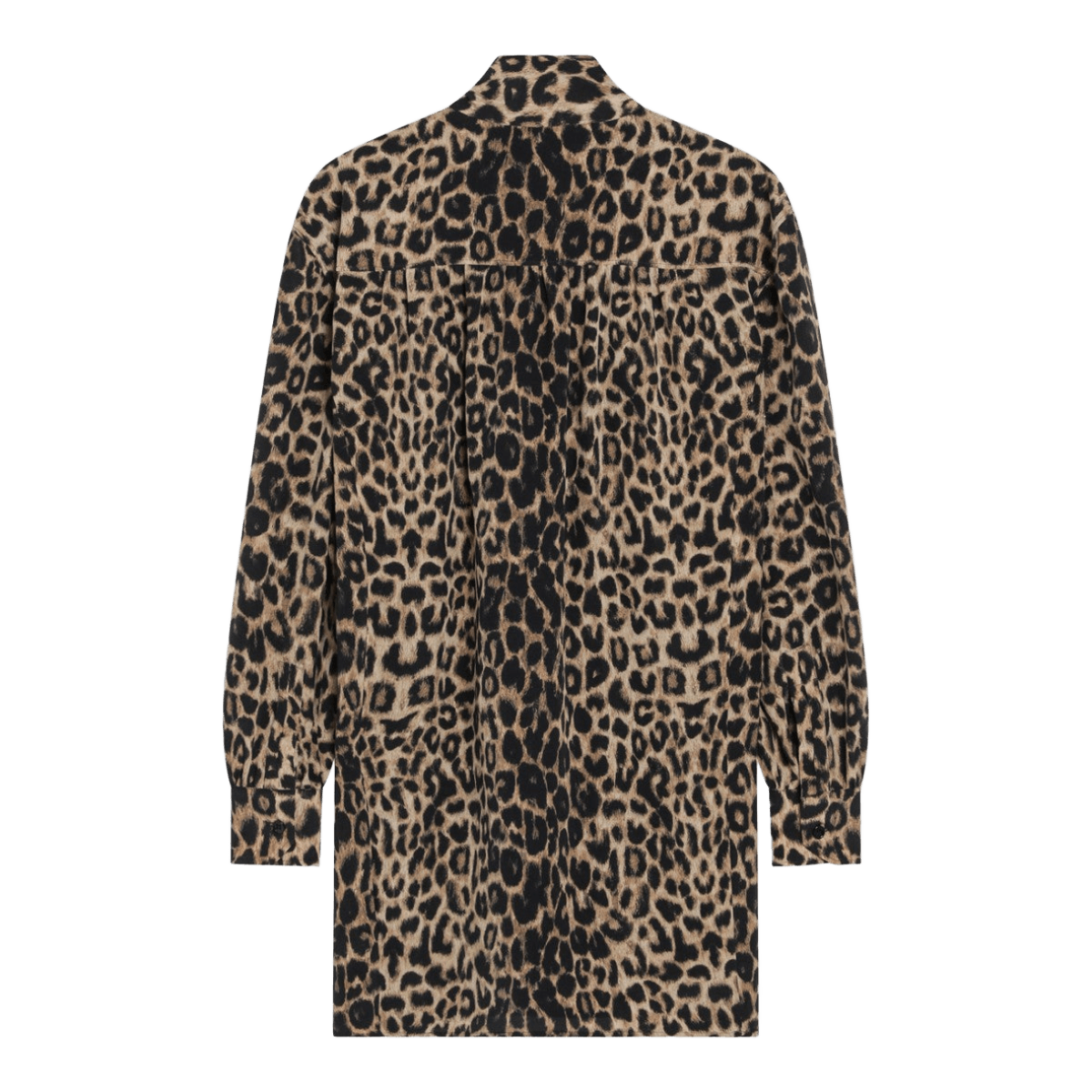 Saint Laurent Silk Leopard Print Mini Dress Glam Steals