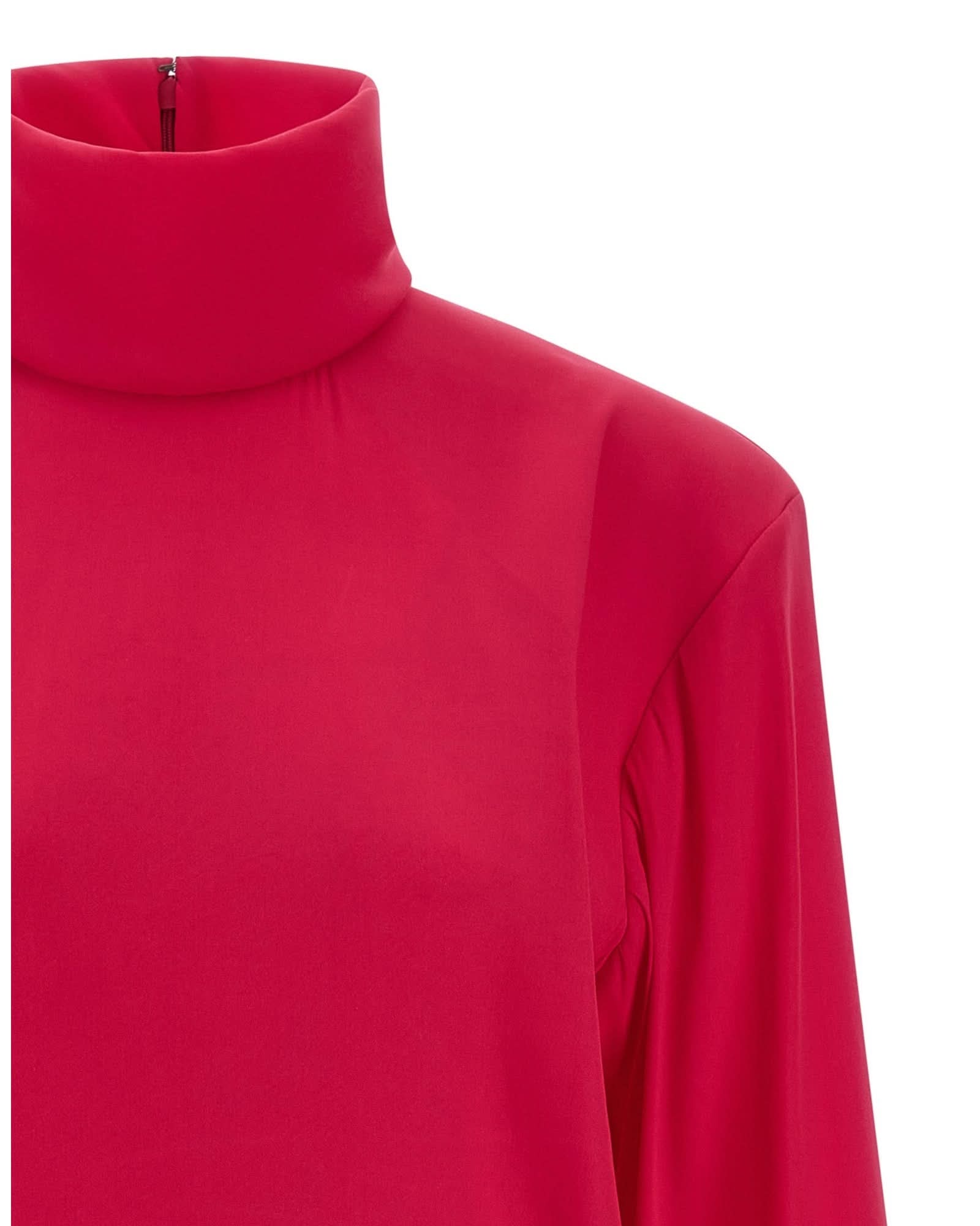 Saint Laurent Structured Shoulder Dress Glam Steals