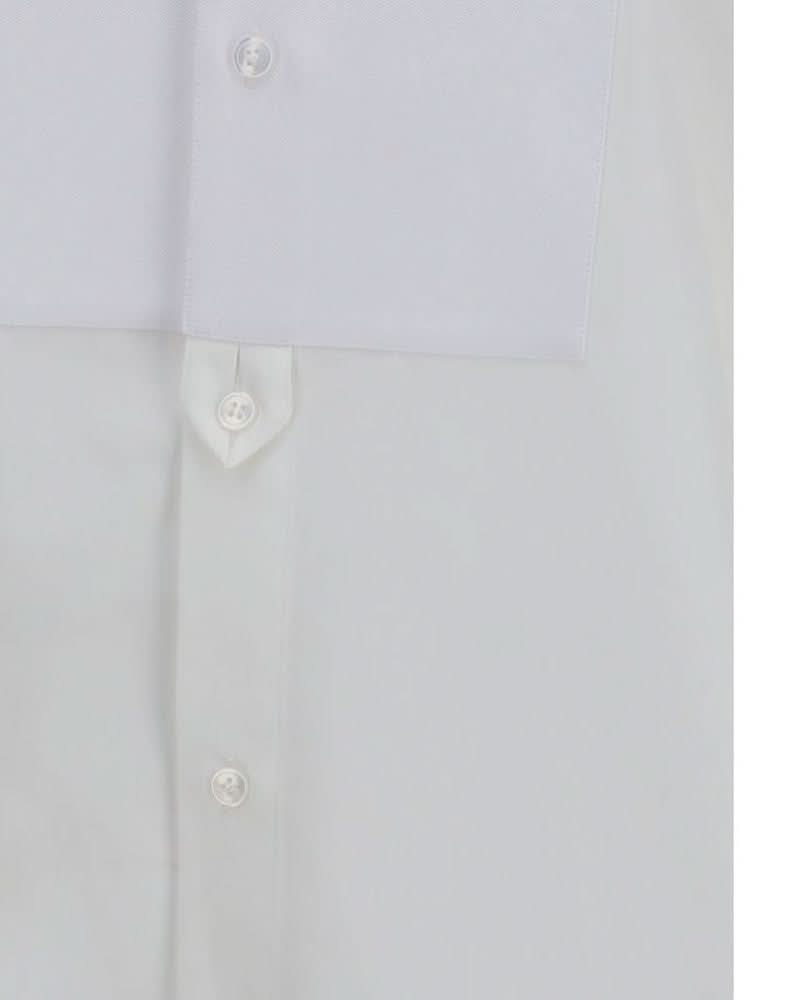 Saint Laurent White Cotton Dress Shirt Glam Steals