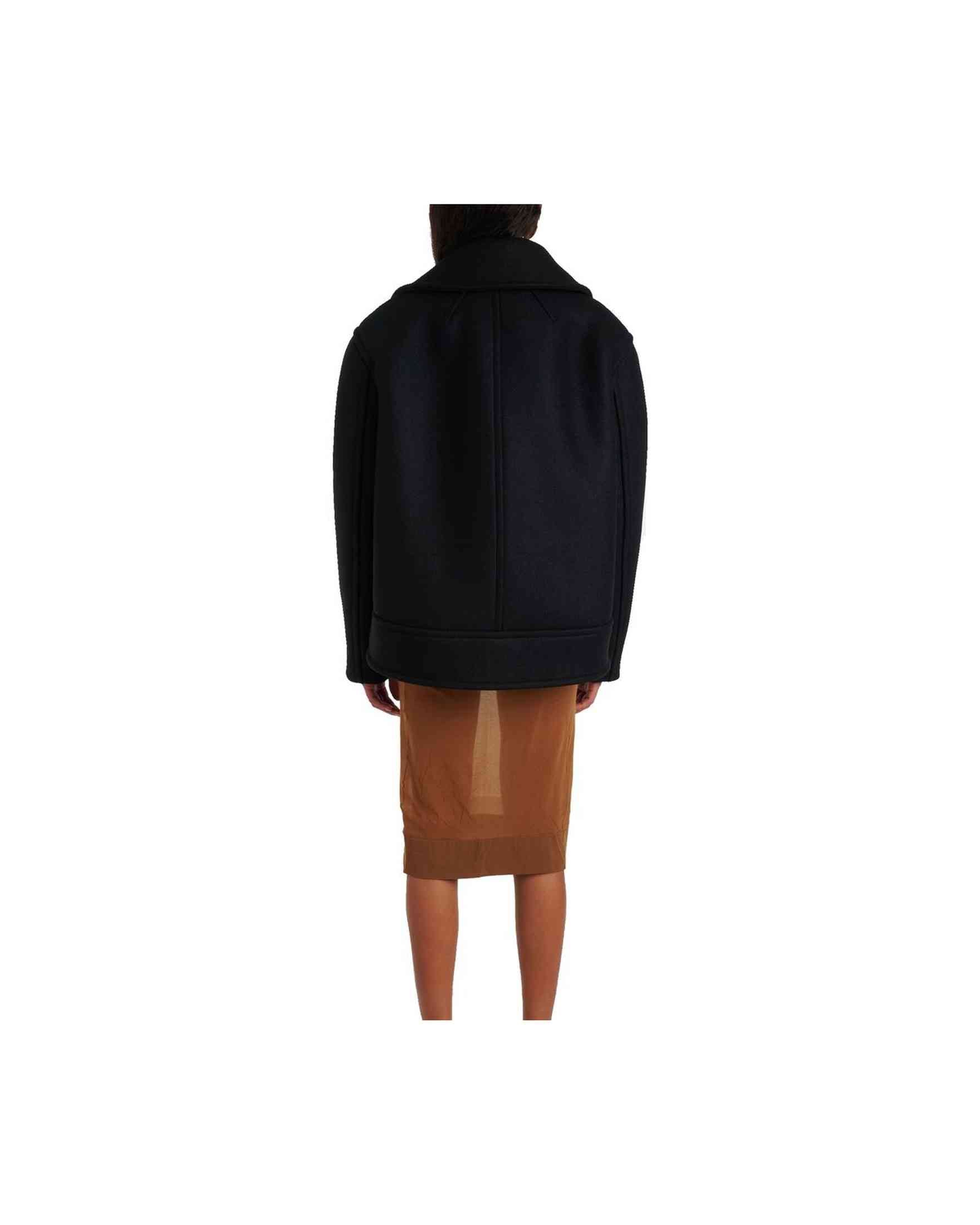 Saint Laurent Wool Oversized Virgin Peacoat Glam Steals