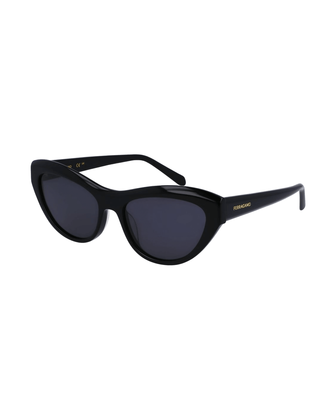 Salvatore Ferragamo Black Acetate Sunglasses Glam Steals