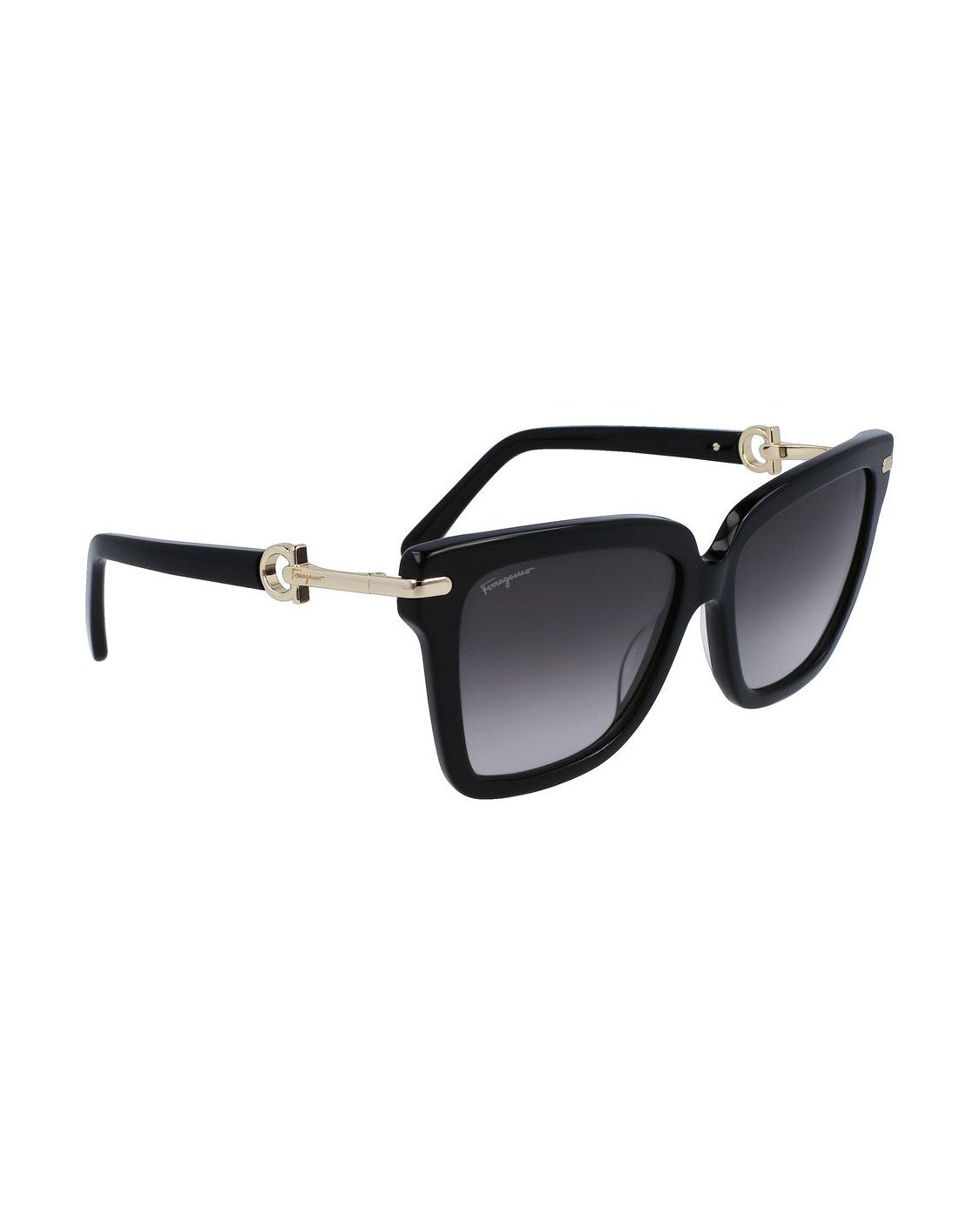 Salvatore Ferragamo Black Acetate Sunglasses Glam Steals