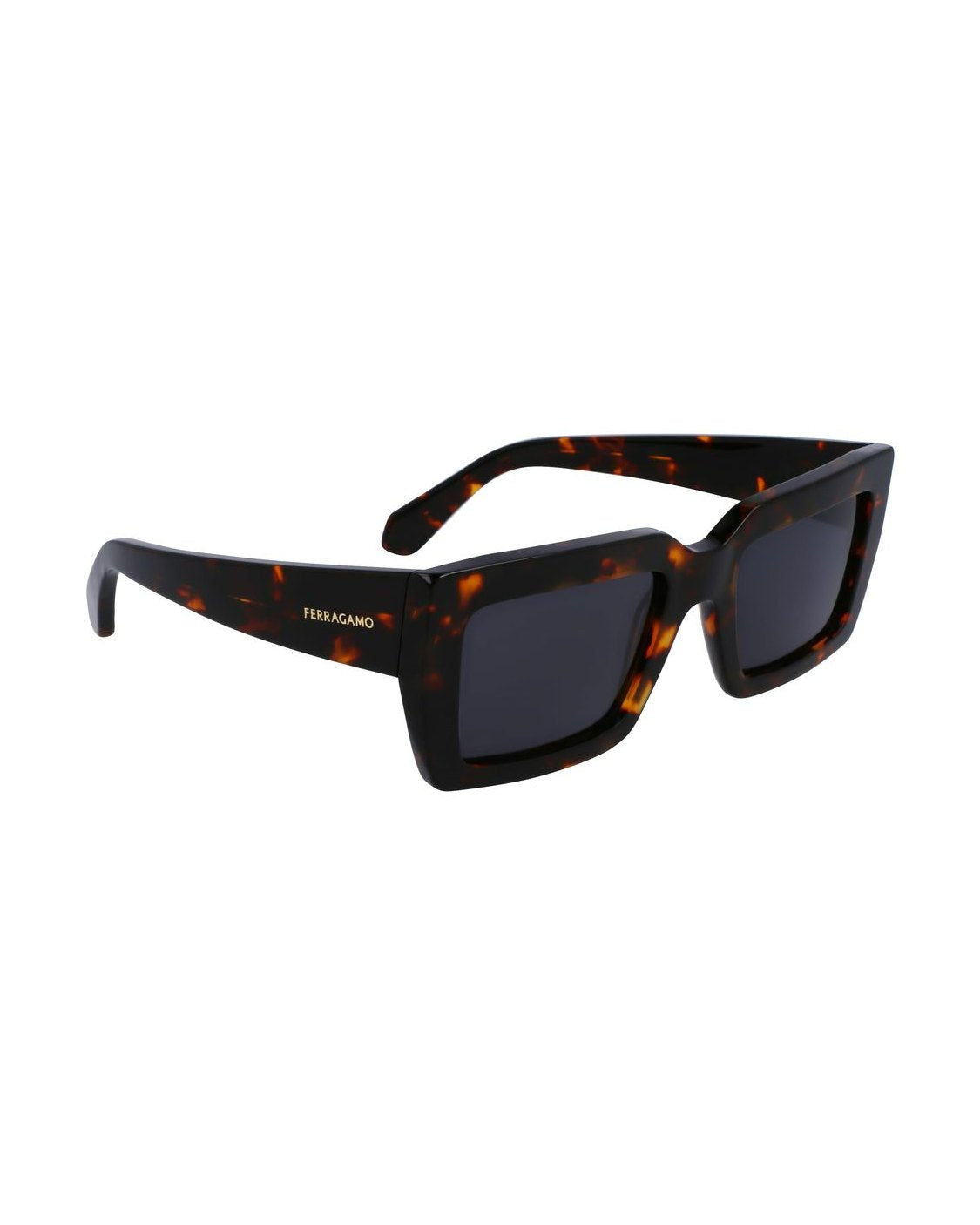 Salvatore Ferragamo Brown Acetate Sunglasses Glam Steals