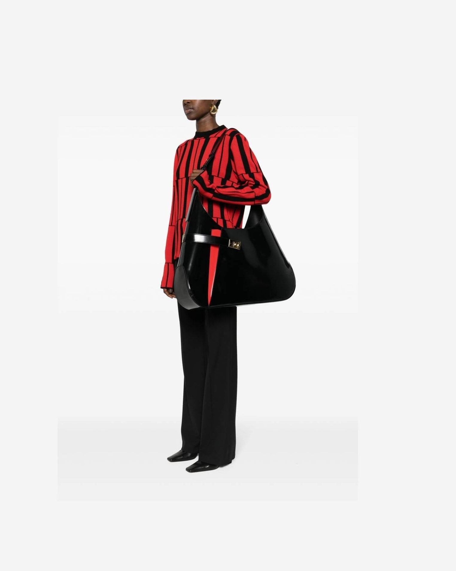 Salvatore Ferragamo Extra Large Hobo Shoulder Bag Hobo Bags