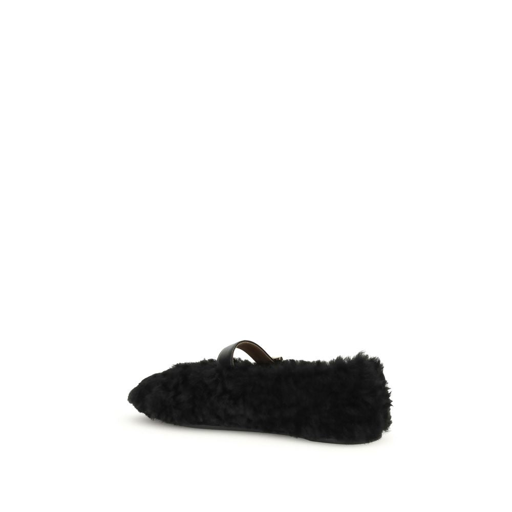 Salvatore Ferragamo Gancini Embellished Ballerinas Glam Steals