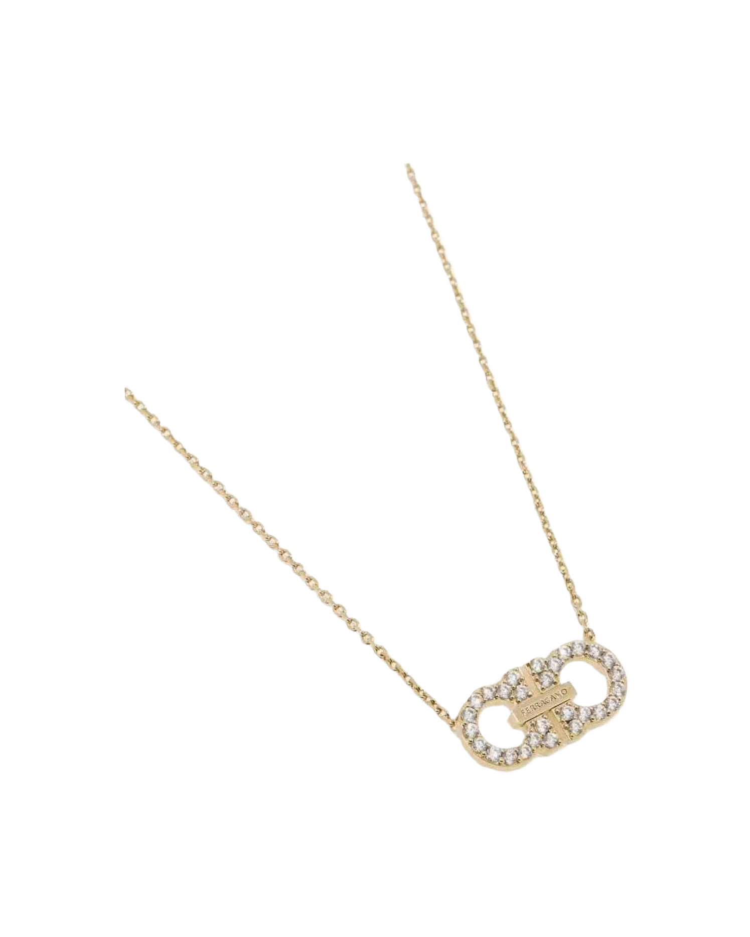 Salvatore Ferragamo Gancini Pendant Necklace Glam Steals