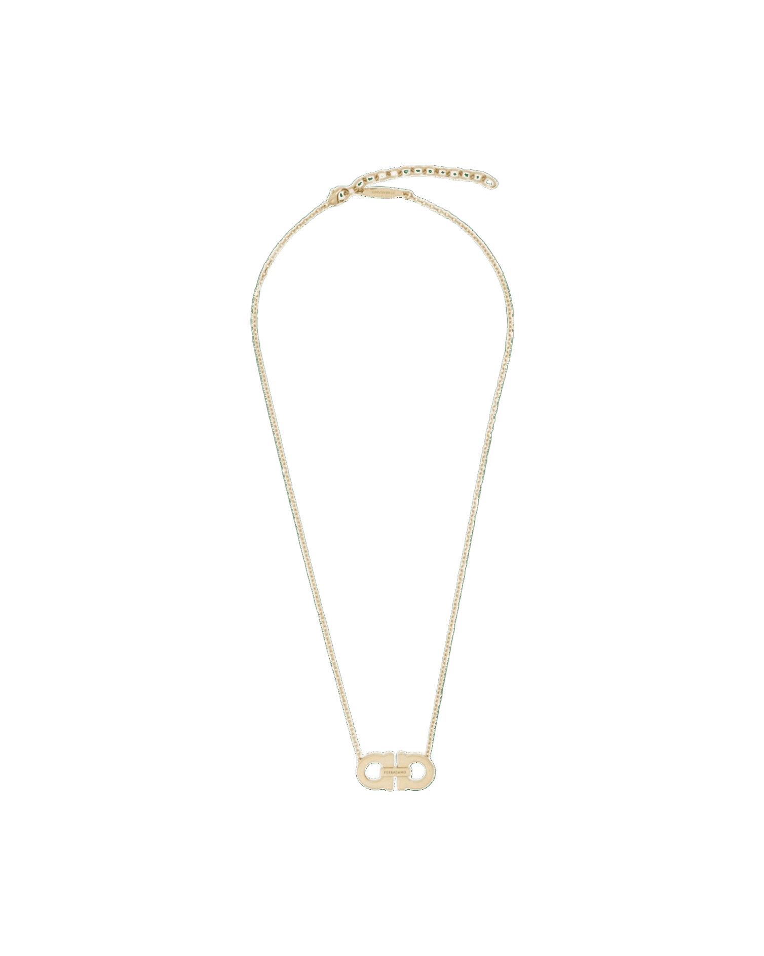 Salvatore Ferragamo Gancini Pendant Necklace Glam Steals