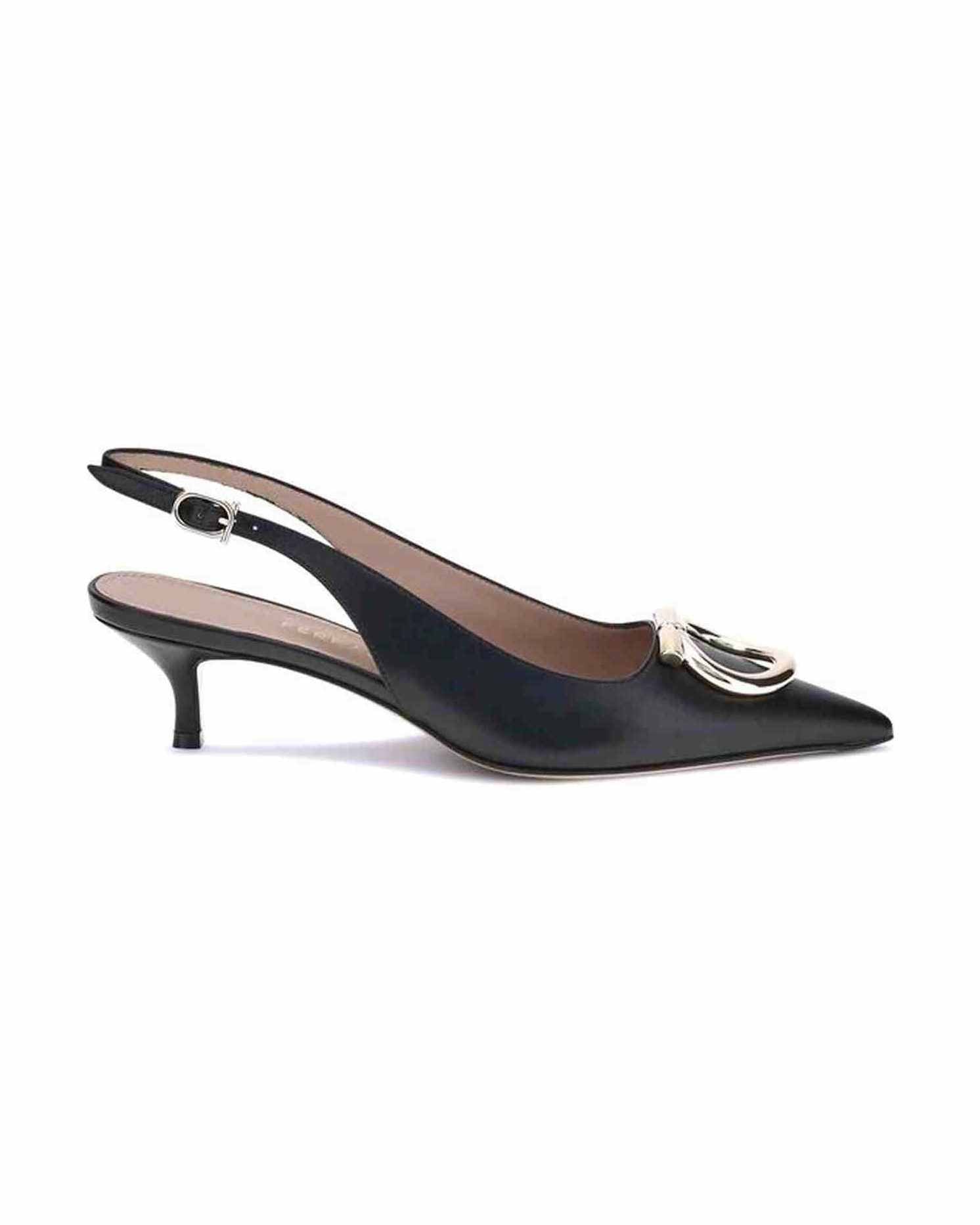 Salvatore Ferragamo Gancini Slingback Pumps Glam Steals
