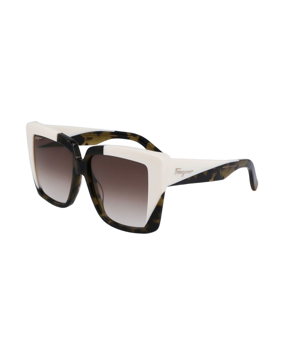 Salvatore Ferragamo Green Acetate Sunglasses Glam Steals