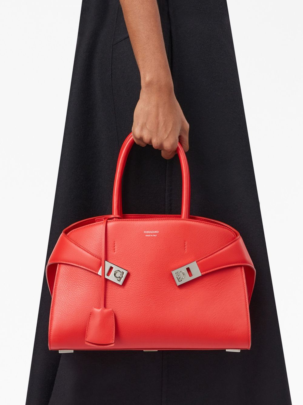 Salvatore Ferragamo Leather Hug Tote Bag Glam Steals