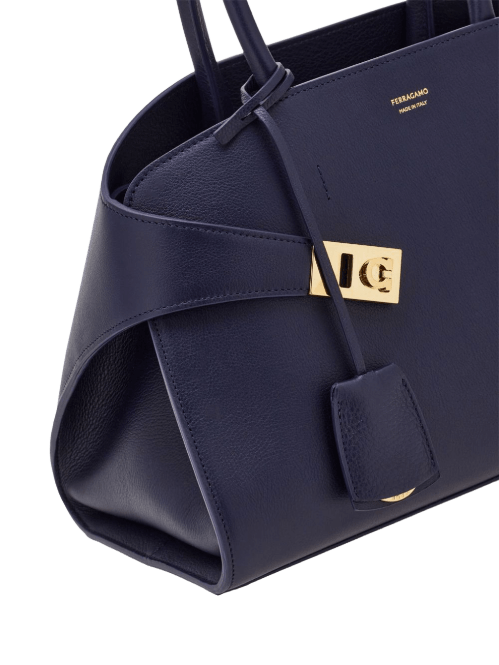 Salvatore Ferragamo Leather Hug Tote Bag Glam Steals