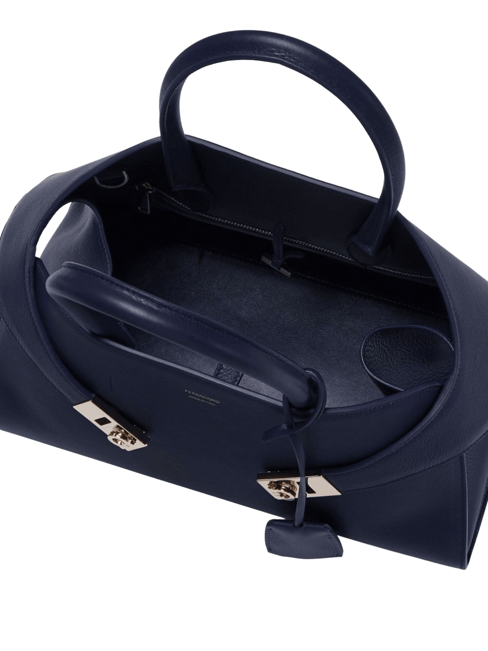 Salvatore Ferragamo Leather Hug Tote Bag Glam Steals