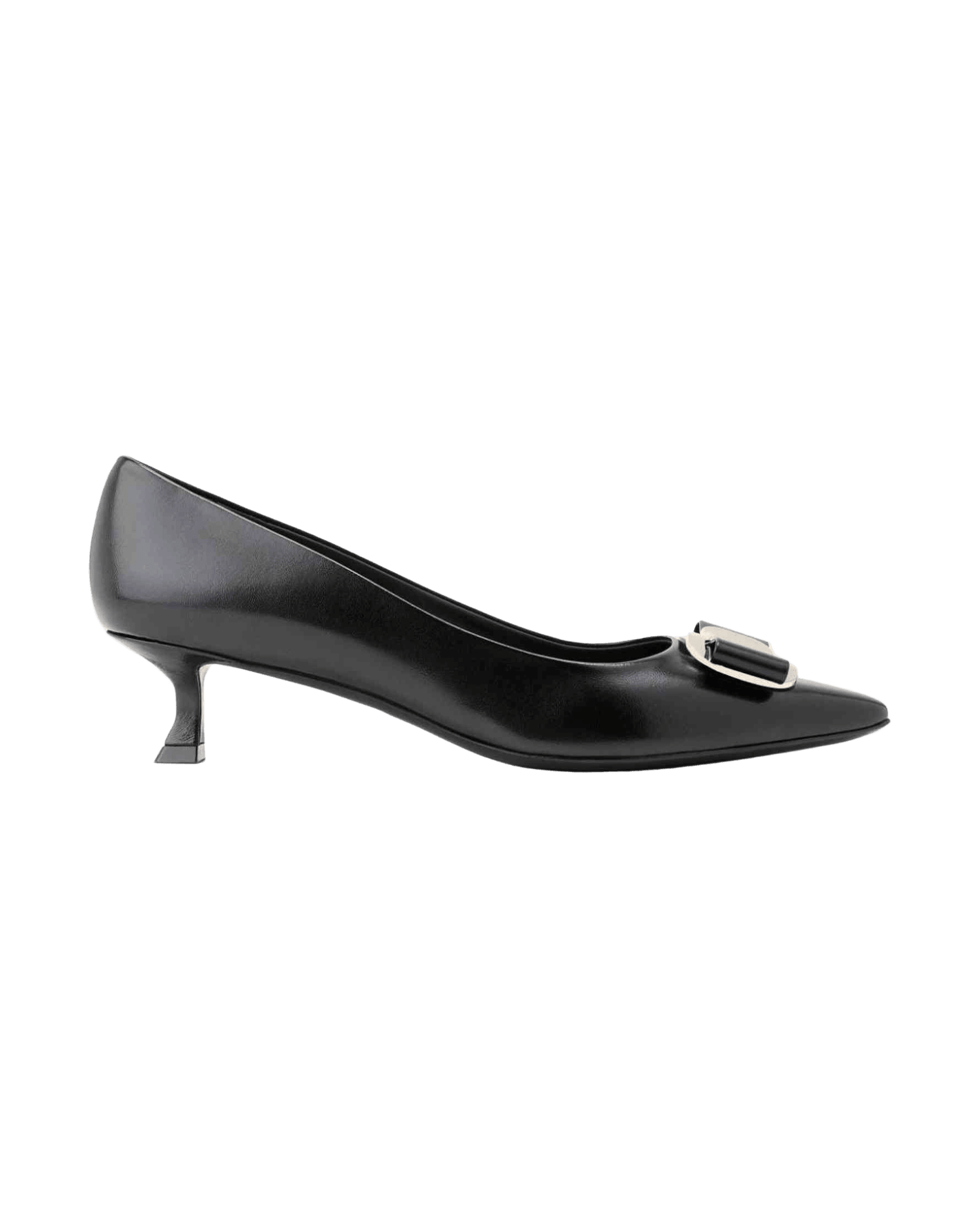 Salvatore Ferragamo Leather New Vara Pumps Glam Steals