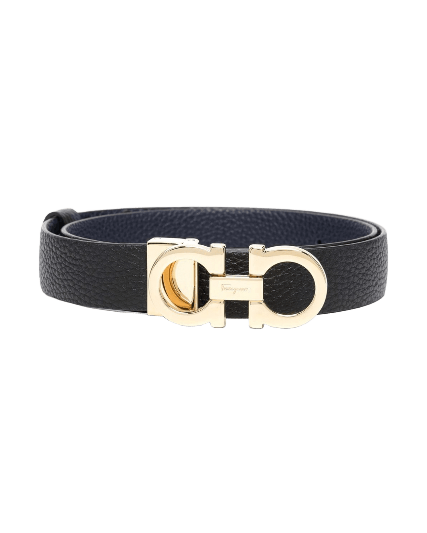 Salvatore Ferragamo Leather Reversible Belt Glam Steals