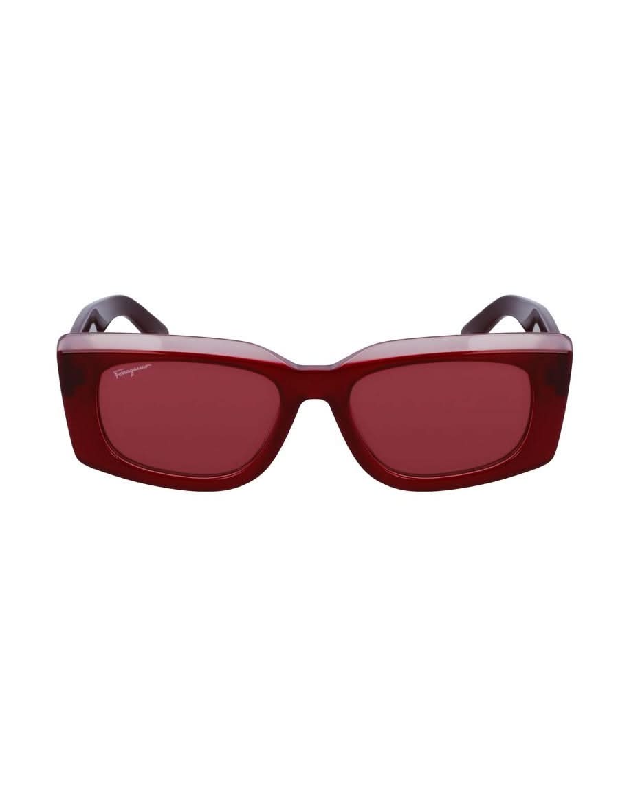 Salvatore Ferragamo Multicolor Acetate Sunglasses Sunglasses