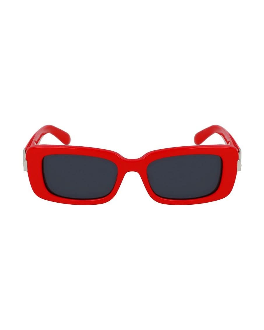 Salvatore Ferragamo Red Acetate Sunglasses Sunglasses