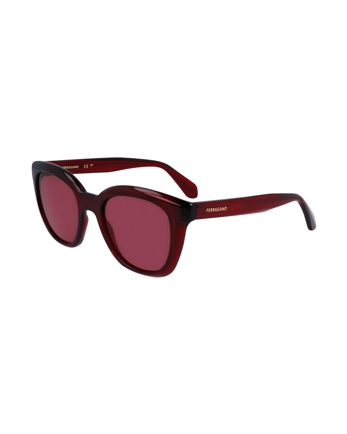 Salvatore Ferragamo Red Injected Sunglasses Glam Steals