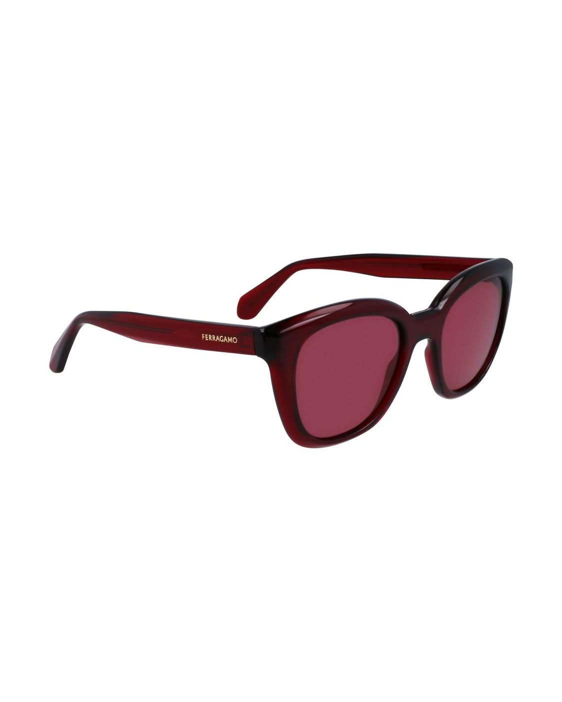 Salvatore Ferragamo Red Injected Sunglasses Sunglasses