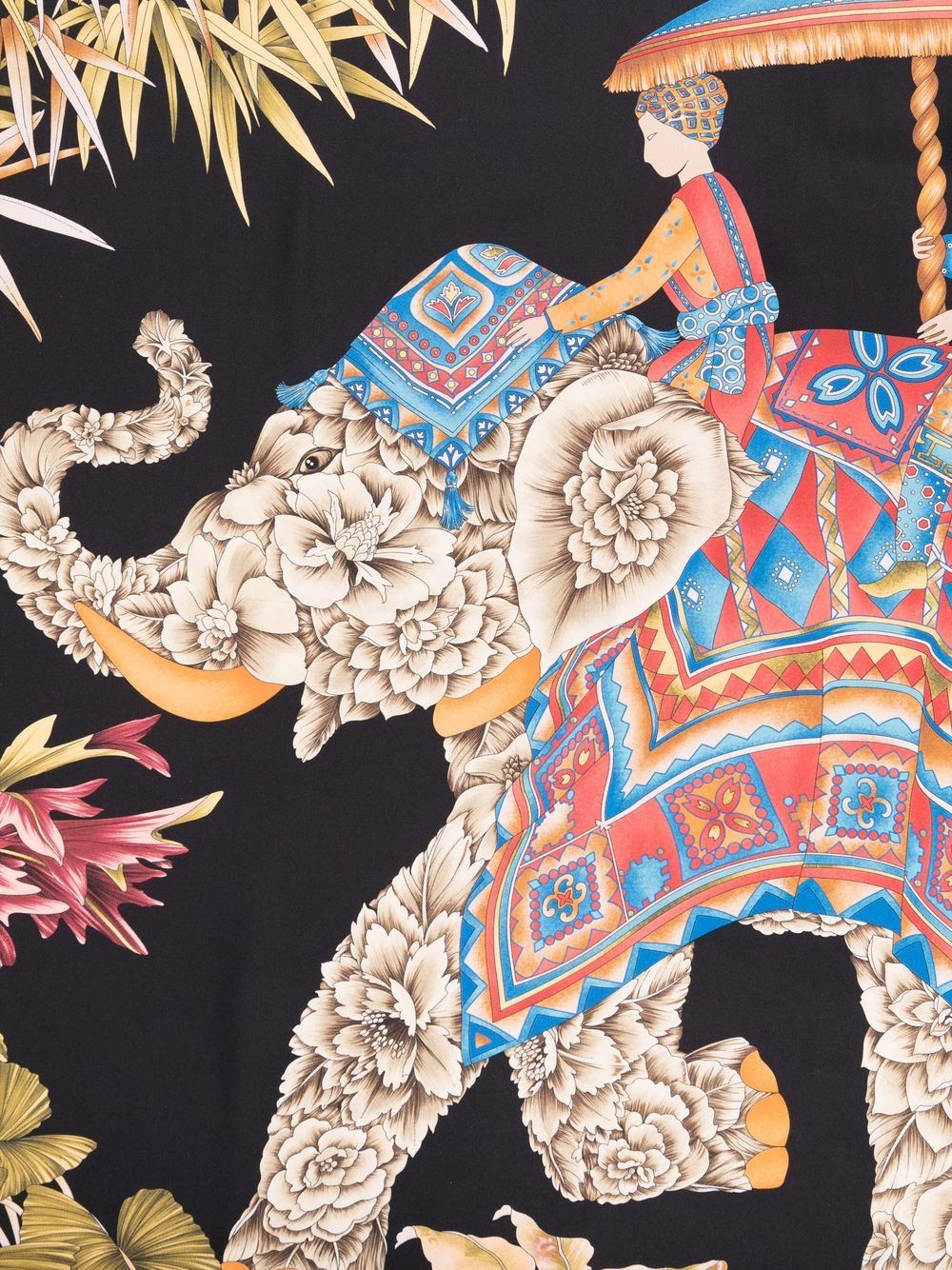 Salvatore Ferragamo Silk India Print Scarf Glam Steals