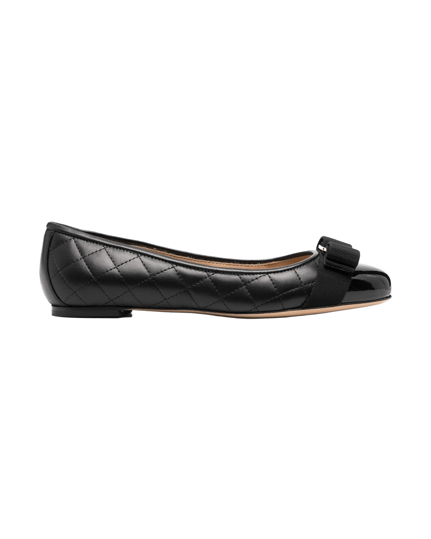 Salvatore Ferragamo Varina Quilted Ballerinas Glam Steals