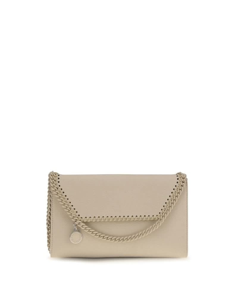 Stella Mccartney Beige Polyester Shoulder Bag Glam Steals