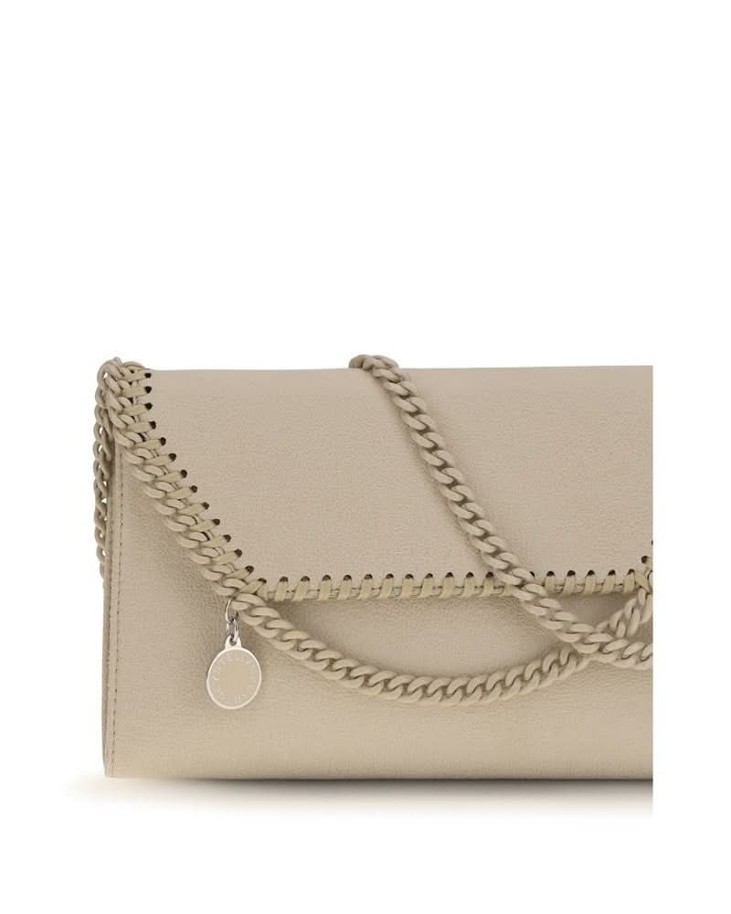 Stella Mccartney Beige Polyester Shoulder Bag Glam Steals
