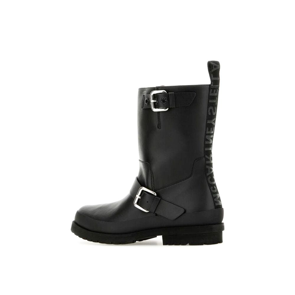 Stella Mccartney Black Alter Mat Trace Ankle Boots Glam Steals