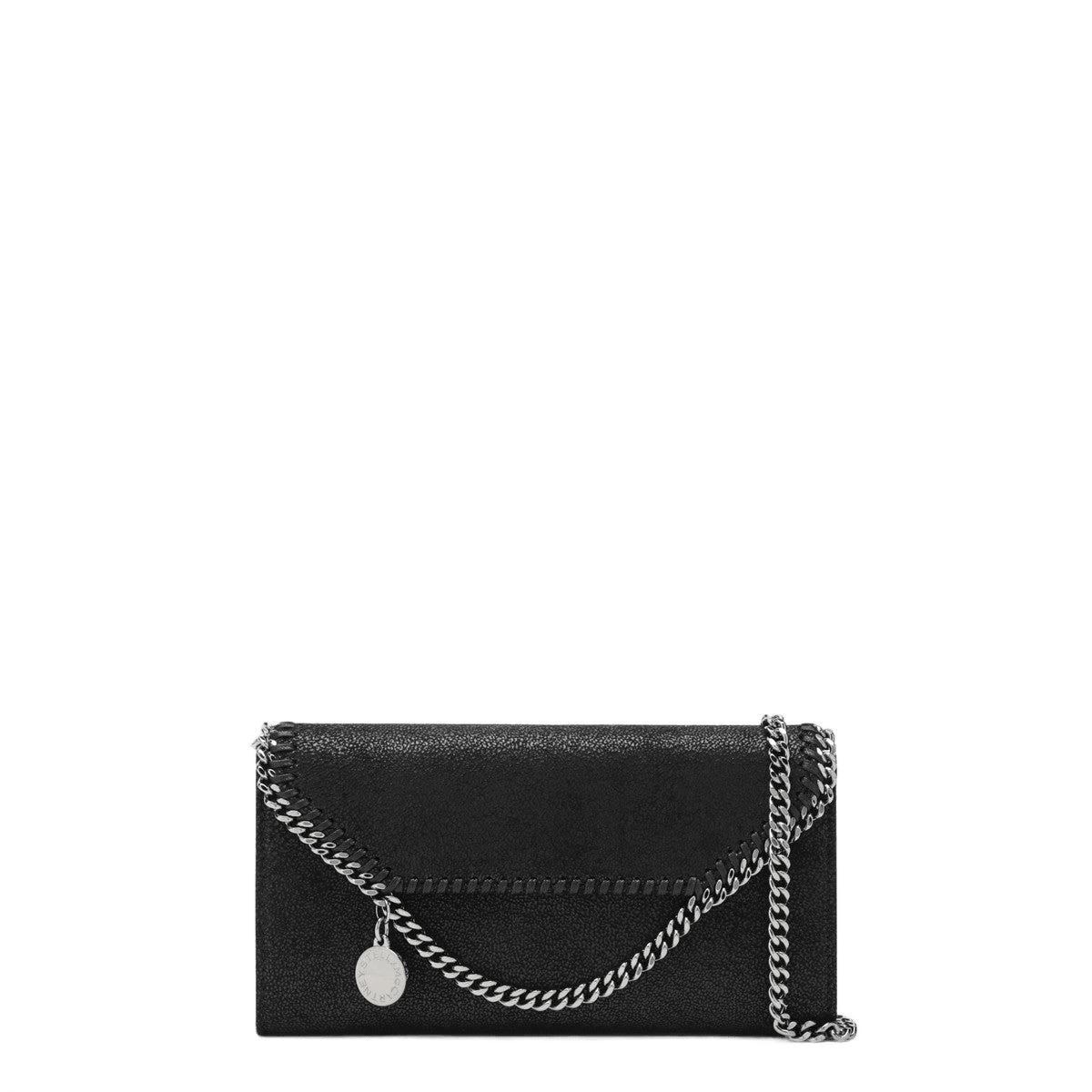 Stella Mccartney Black Falabella Crossbody Wallet Glam Steals